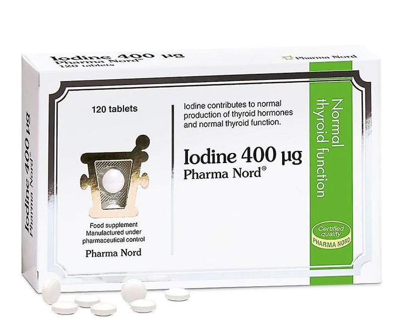 Pharma Nord Iodine 400ug 120 tabs